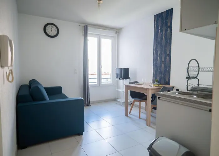 Bail Mobilité - Beau Proche Tram Saint-roch Apartamento Niza